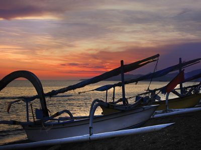indonesia bali candidasa puri bagus candidasa sunset