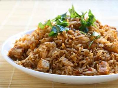 Vegetarian Nasi Goreng (Stir-Fried Rice)