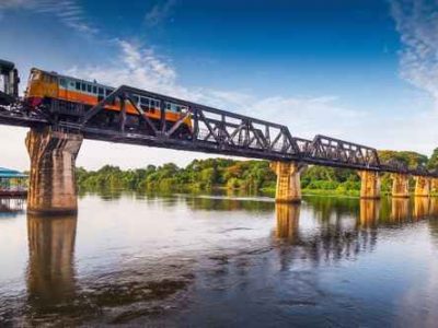 Bridge River Kwai, Kanchanaburi, Thailand