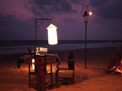 sri lanka heritance ahungalla private dinner on the beach