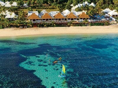 fiji tokoriki island sheraton resort and spa aeriel view