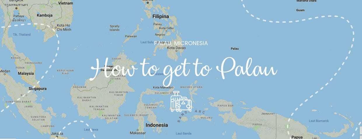 how to get to palau